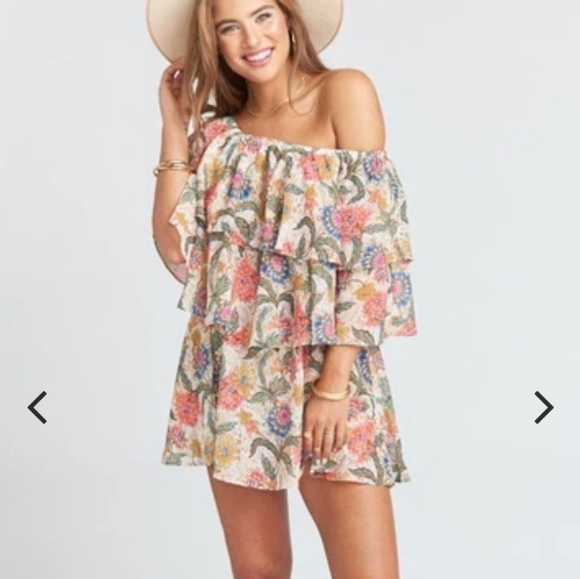 *Last Chance* NWT Show Me Your Mumu Bloom Triple Decker Romper Tiered Ruffles - Picture 1 of 11